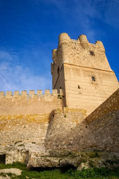 Castle at Villena — Stock Photo, Image