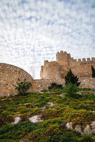 Zamek w Villena — Zdjęcie stockowe