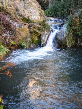 Kış donmuş akışı