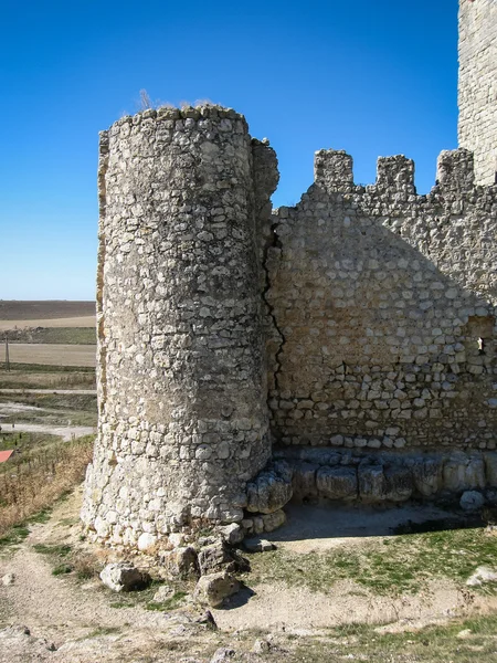 Medieval castle at Tiedra — Stock Photo, Image