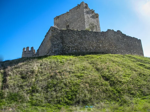 Středověký hrad v Tiedra — Stock fotografie