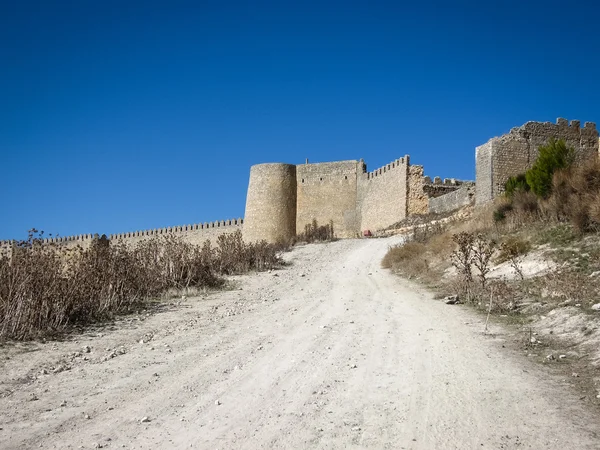 Mittelalterliche Burg auf uruena — Stockfoto