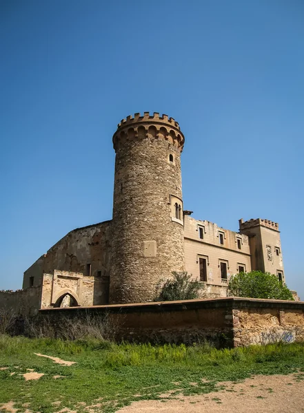 Elhagyatott kastély Torre Salvana — Stock Fotó