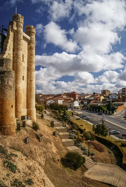 Castillo en Valencia de Don Juan — Foto de Stock