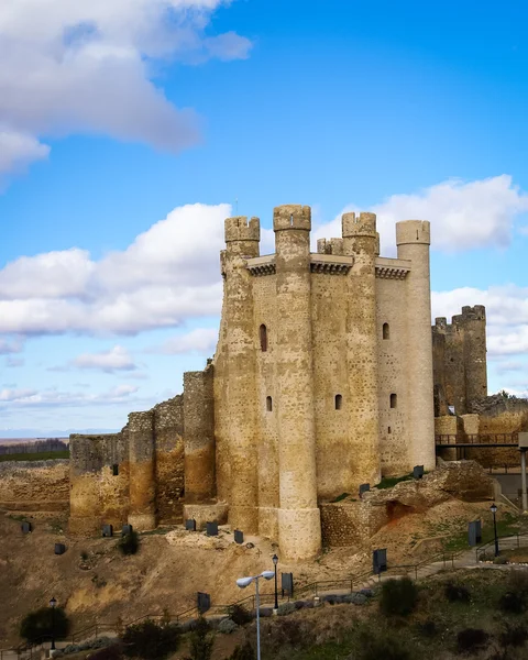 Slottet på Valencia de Don Juan — Stockfoto