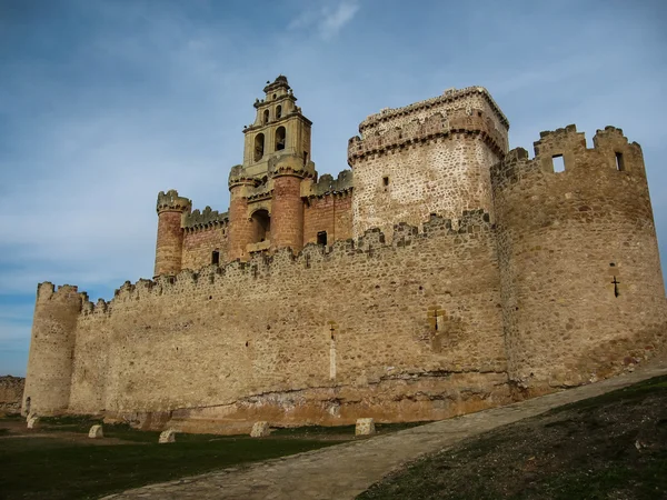 Старого середньовічного замку Turegano — стокове фото