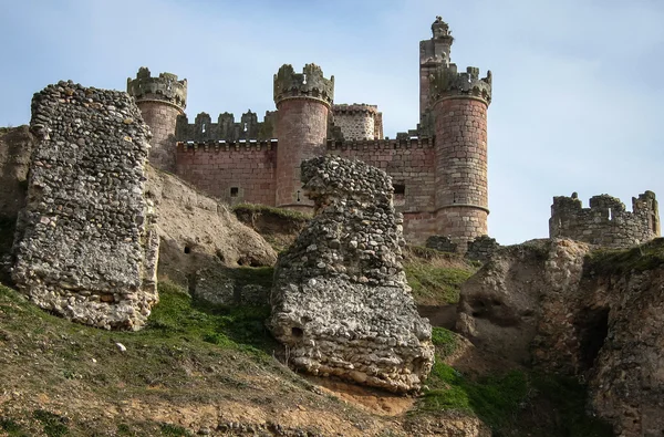 Původní středověký hrad mariopol — Stock fotografie