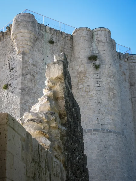 Ruinas de un castillo en Iscar —  Fotos de Stock