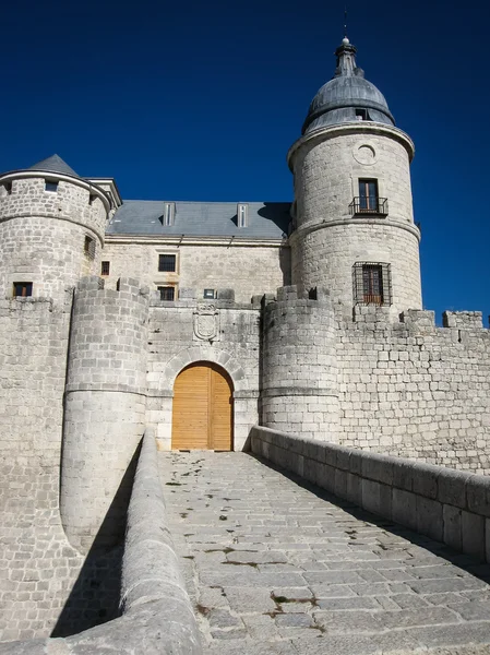 Velho castelo medieval em Simancas — Fotografia de Stock