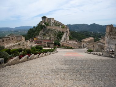 Jativa, eski ortaçağ kalesi