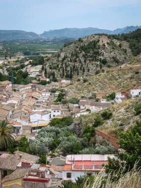 Jativa şehir Valencia y Murcia