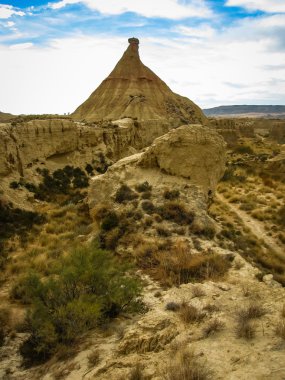 Bardenas reales in Spain