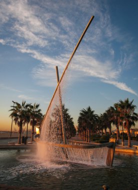 Çeşme - Valencia, gündoğumu, yelkenli