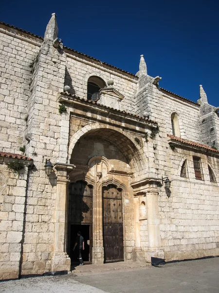 Castillo blanco en Simancas — Foto de Stock