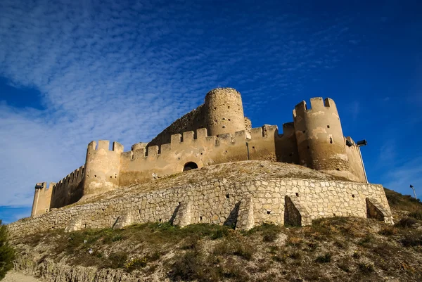 Alte mittelalterliche Burg bei Biar — Stockfoto