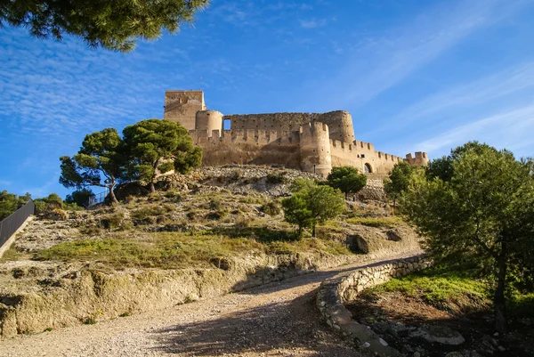 Antiguo castillo medieval en Biar —  Fotos de Stock