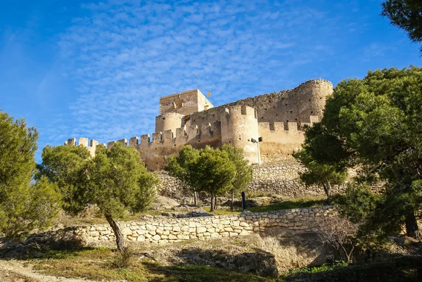 Antiguo castillo medieval en Biar —  Fotos de Stock