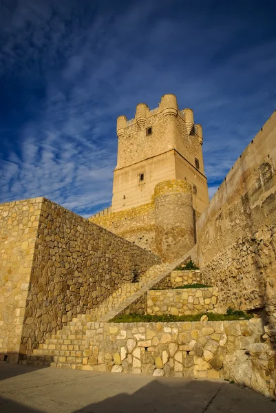 Old medieval castle at Vilena — Stock Photo, Image