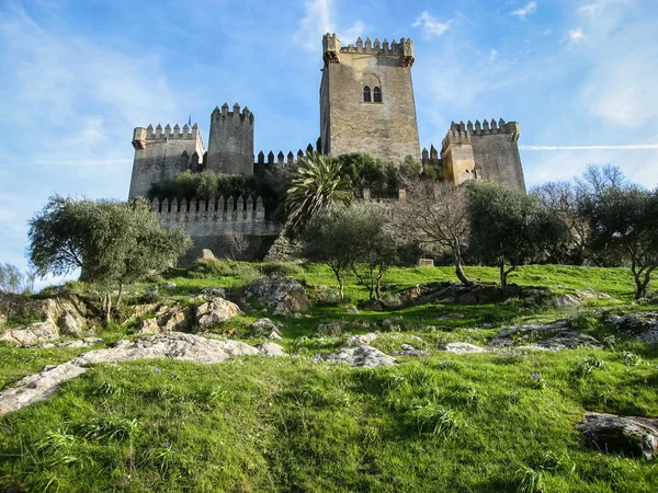 Středověký hrad v Almodóvar del Rio — Stock fotografie