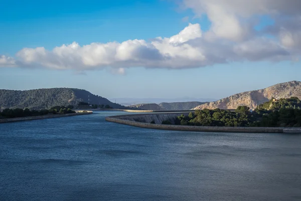 Lago en Garganta del Chorro — Foto de Stock