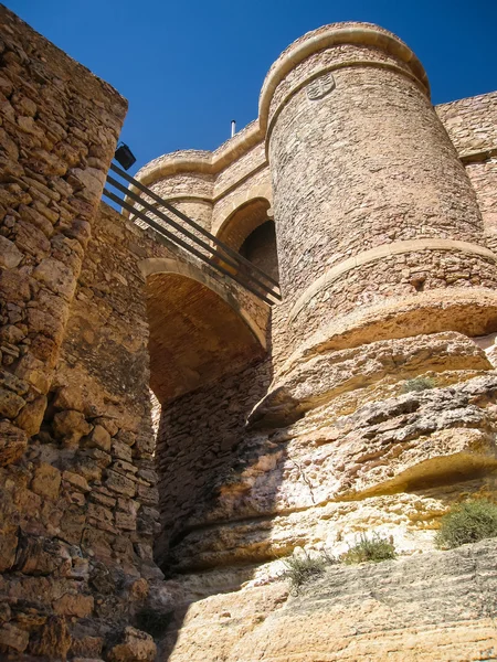 Chinchilla de Montearagon castle — Stock Photo, Image