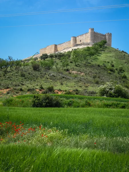 Középkori Cid vár-hegyen — Stock Fotó