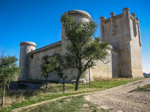 Castillo en Torrelobaton — Foto de Stock