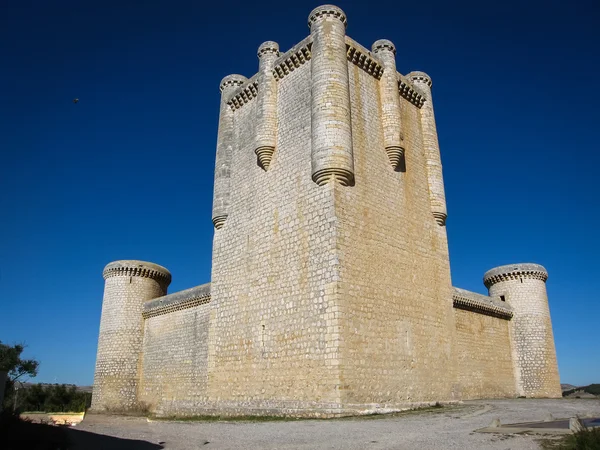 Castillo en Torrelobaton — Foto de Stock