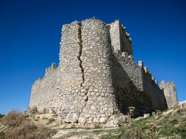 Antiguo castillo medieval en Tiedra — Foto de Stock