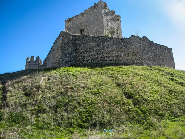 Velho castelo medieval em Tiedra — Fotografia de Stock