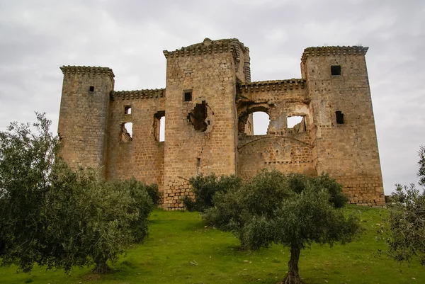 Původní středověký hrad Belalcasar — Stock fotografie