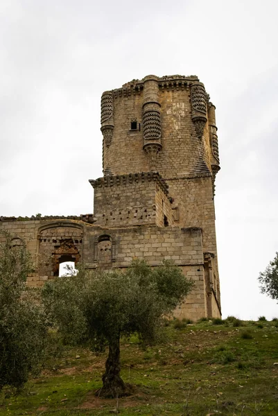 Gamla medeltida Belalcasar slott — Stockfoto