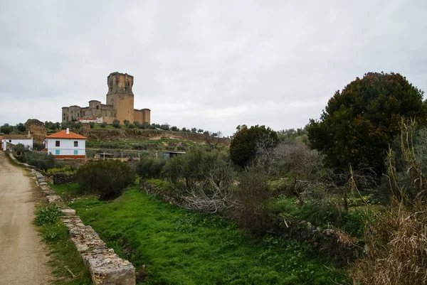 Eski ortaçağ Belalcasar Kalesi — Stok fotoğraf