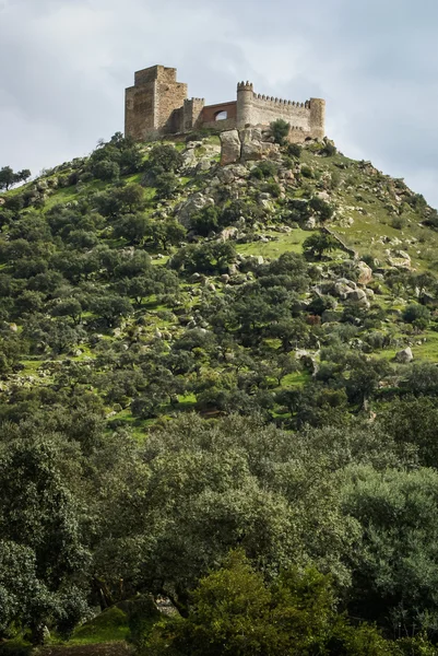 Castle at Burqillos del Serro — Stock Photo, Image