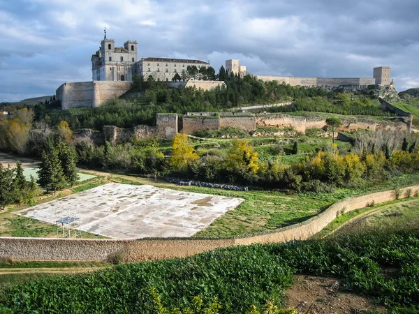 Castilla la Mancha Ucles Manastırı — Stok fotoğraf