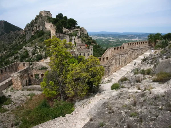 Antico Castello medievale di Jativa — Foto Stock