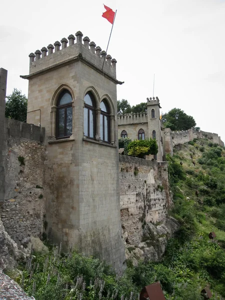 Old medieval Castle at Jativa — Stock Photo, Image