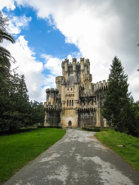 Ancien château médiéval Butron — Photo