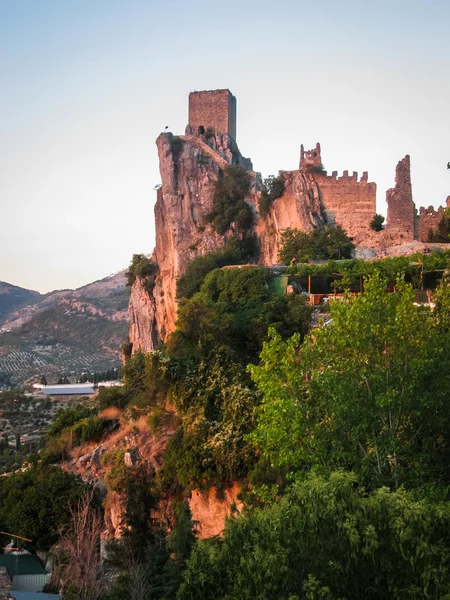 Antico castello al tramonto — Foto Stock