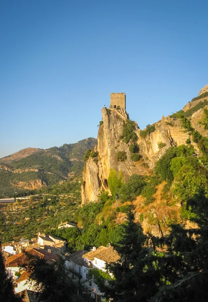 Ancient castle at sunset — Stock Photo, Image