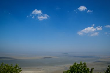 Pastel renklerle manzara