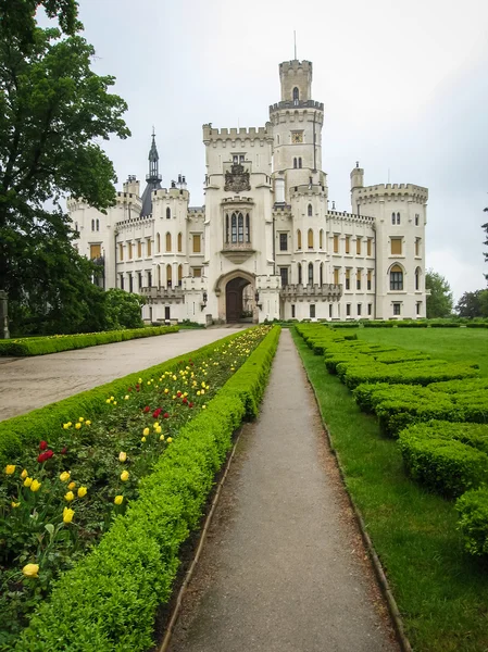 Hluboká nad Vitavou hrad — Stock fotografie