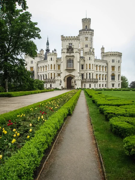 Hluboká nad Vitavou hrad — Stock fotografie