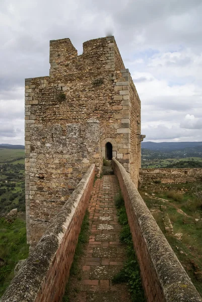 Slott på Burqillos del Serro — Stockfoto