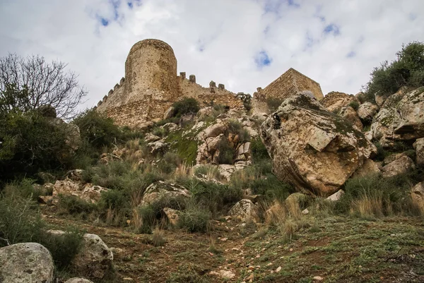 Castle at Burqillos del Serro — Stock Photo, Image