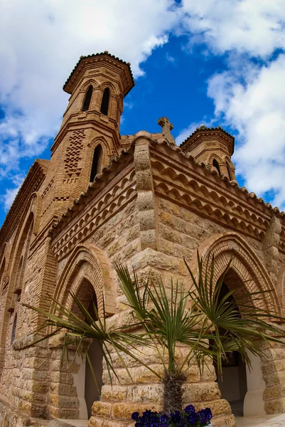 Церковь в Вилепепепепе в Теруэле — стоковое фото