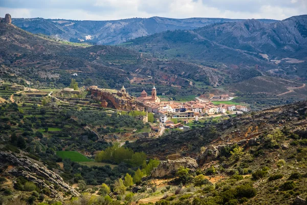 Cuevas de Canart i Teruel — Stockfoto