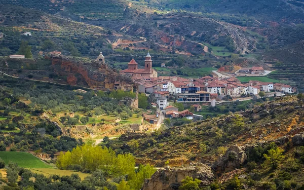 Cuevas de Canart i Teruel — Stockfoto