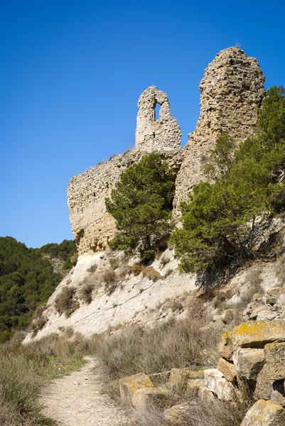 Ruinen der Burg von Farfania — Stockfoto