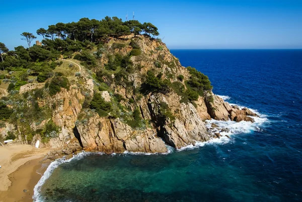 Pintoresca costa de Tossa de Mar —  Fotos de Stock